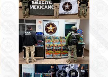 Aseguran 33 maquinas tragamonedas en 5 municipios