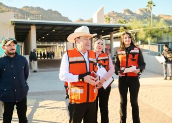 Gobernador Durazo anuncia reapertura de La Burbuja y reactivación del lago en La Sauceda