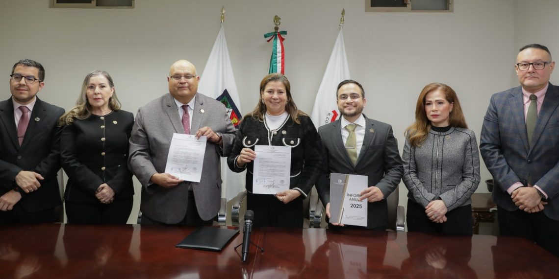 Recibe Congreso de Sonora informe anual del Tribunal de Justicia Administrativa