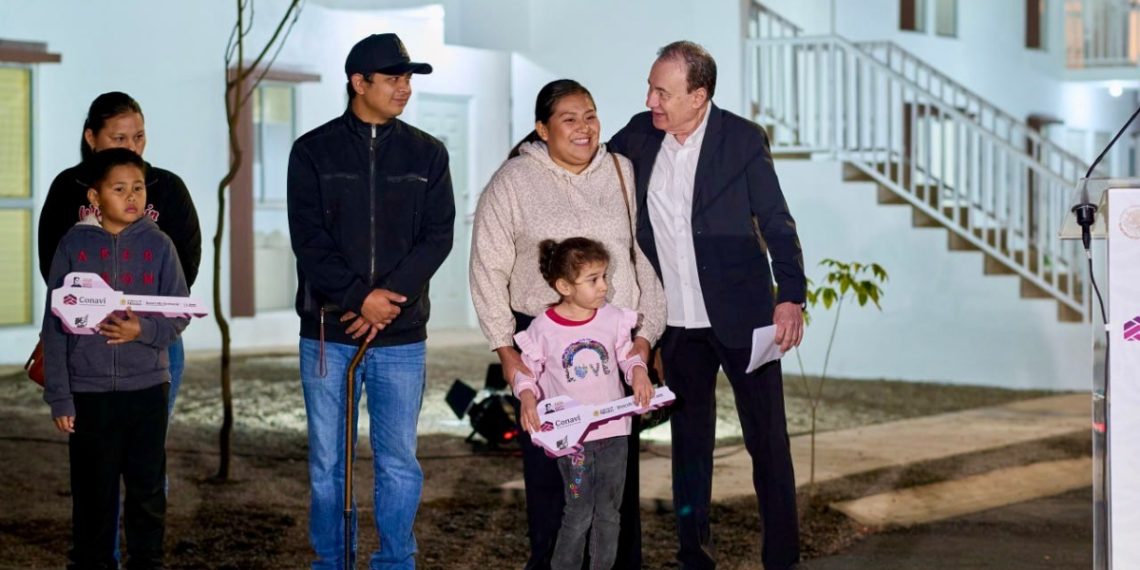 Crece meta de Vivienda para el Bienestar en Sonora de 33 mil 800 a 65 mil con gestiones del Gobernador Durazo