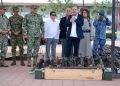 Alfonso Durazo retira de las calles más de 900 armas y refuerza la seguridad en Sonora