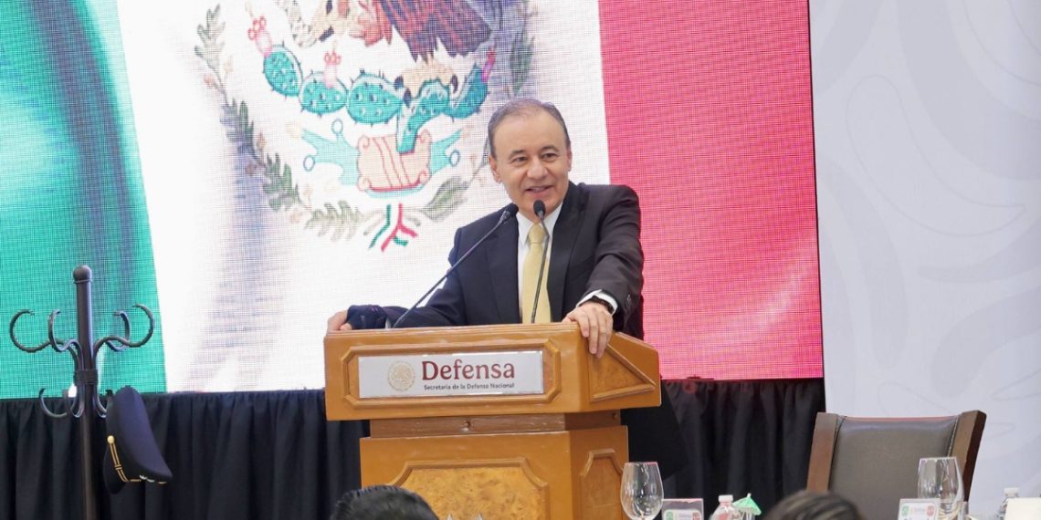 Reconoce Gobernador Durazo lealtad y compromiso del Ejército México al encabezar 113 Aniversario