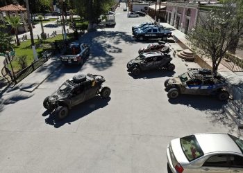 Colabora Policía Estatal en acciones preventivas durante recorrido “La Vuelta Sonora, 1000 km de aventura”