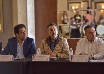 Javier Lamarque encabeza histórico encuentro con autoridades federales y estatales