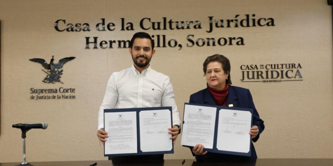 Fortalecen Cecyte Sonora y la Casa de los Saberes Jurídicos la cultura de la legalidad