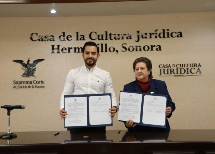 Fortalecen Cecyte Sonora y la Casa de los Saberes Jurídicos la cultura de la legalidad