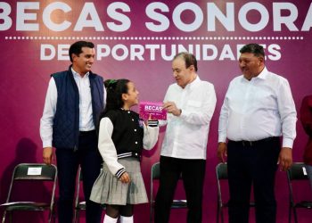 Durazo acelera transformación del norte de Sonora con inversión en salud, becas e infraestructura