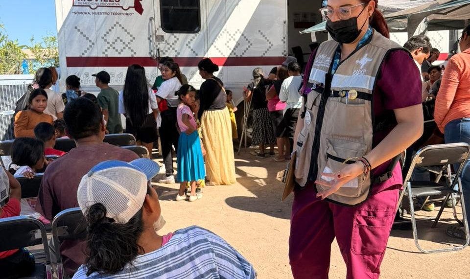 Fortalece Gobierno de Sonora al Poblado Miguel Alemán con Jornadas de Salud Colectiva
