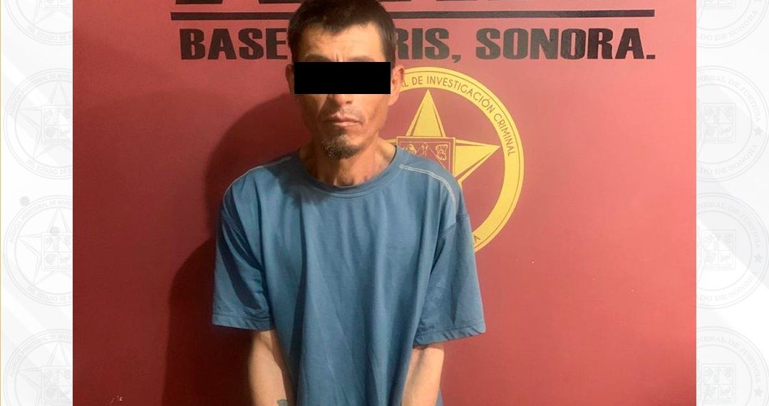 AMIC captura a sujeto por violencia extrema contra una mujer en Ímuris