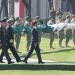 Sheinbaum encabeza ceremonia del Día de la Bandera en Campo Marte