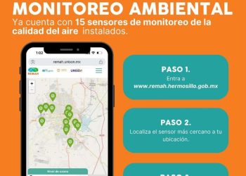 Incorpora Gobierno de Hermosillo nuevos sensores a la Red de Monitoreo Ambiental de Hermosillo (REMAH)