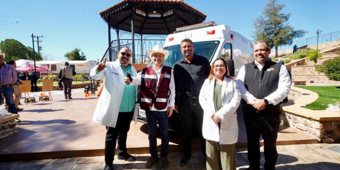 Resuelve Gobernador Durazo demanda de salud histórica en Oquitoa y lleva servicios gratuitos de Sonora Atiende