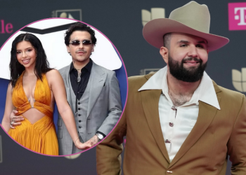 Envía Carín León consejo a Christian Nodal y Ángela