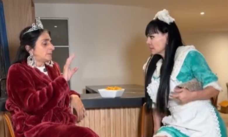 ¿Indirecta para Imelda Tuñón? Maribel Guardia hace parodia sobre la rifa en palenques