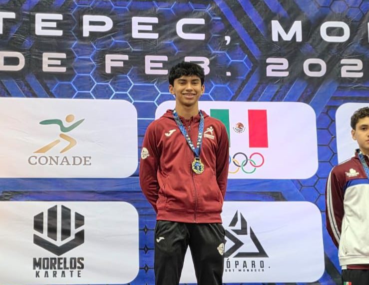 Alumno de Conalep Sonora clasifica a torneo internacional de karate