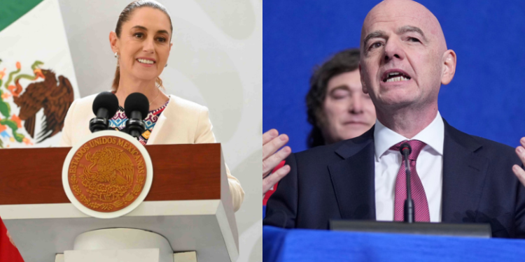 Claudia Sheinbaum agradece confianza de FIFA
