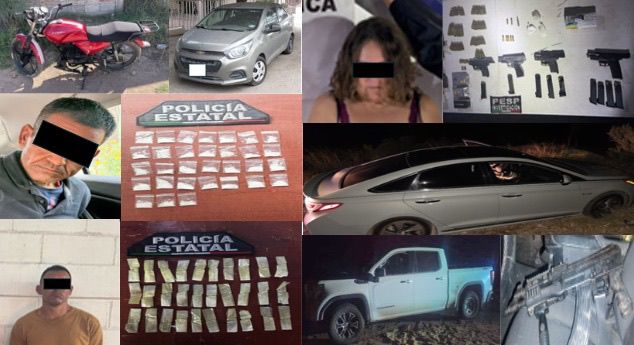 Firmeza y resultados: Policía Estatal golpea a la delincuencia en municipios de Sonora