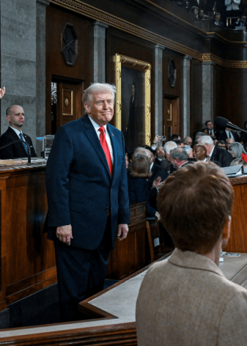 Trump se atribuye golpe al CJNG en su discurso del Estado de la Unión