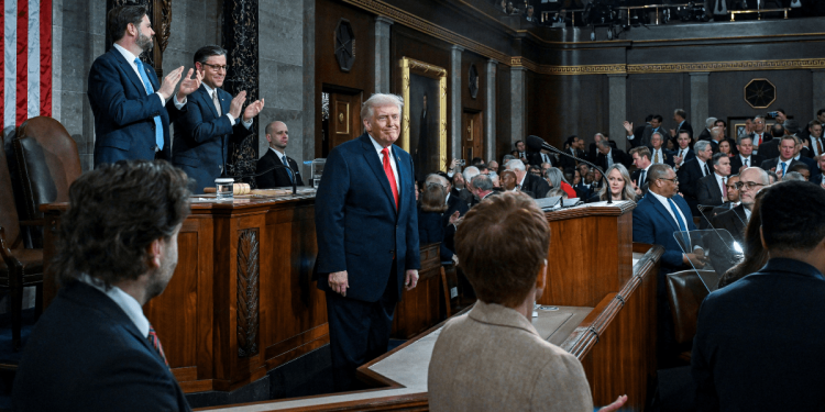Trump se atribuye golpe al CJNG en su discurso del Estado de la Unión