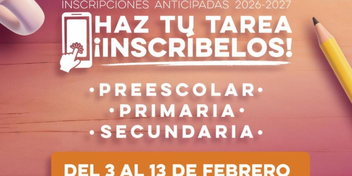 Más de 12 mil alumnos registrados en las primeras horas del proceso de Inscripciones Anticipadas: SEC