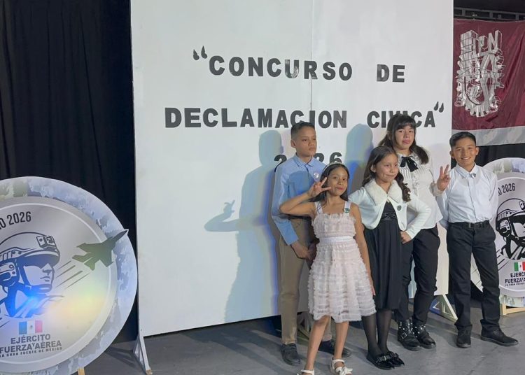 “Febrero, Mes del Ejército y Fuerza Aérea Mexicanos”Ceremonia de Declamación Cívica 2026