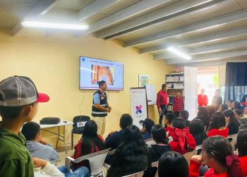 Concientiza Secretaría de Seguridad a juventud de Álamos sobre riesgos y consecuencias de conductas antisociales