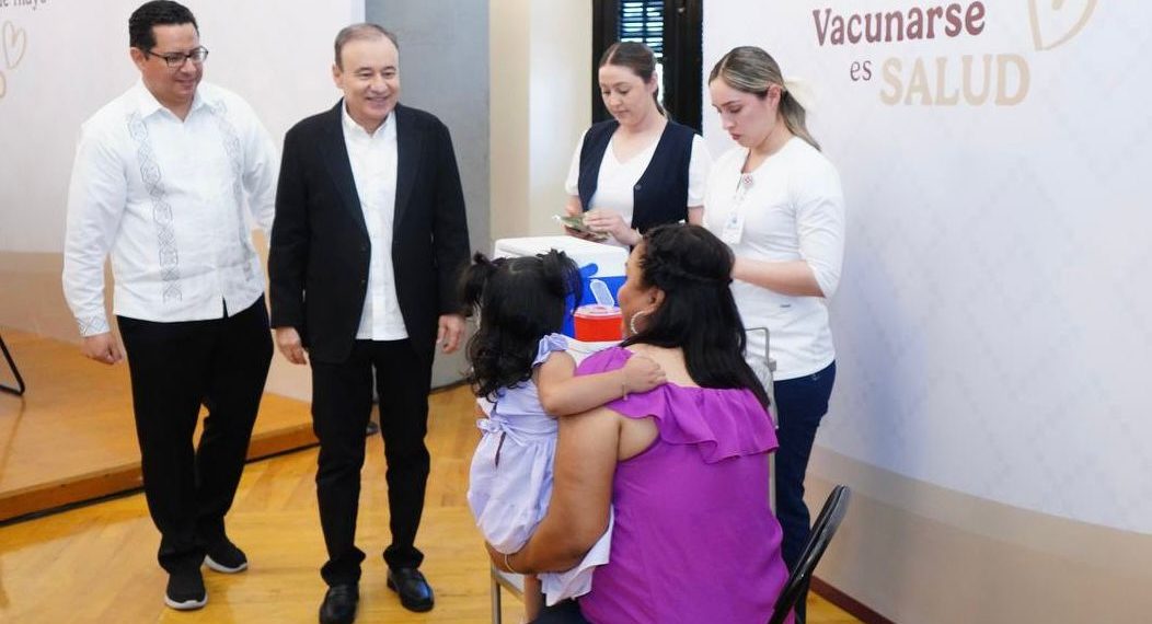 Durazo y Sheinbaum suman a Sonora al plan de vacunación contra el Sarampión; se garantiza disponibilidad de dosis