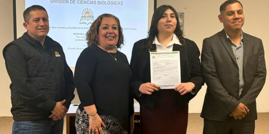 Egresada de Unisierra comprueba la presencia de compuesto clave en guamúchil para tratar la diabetes