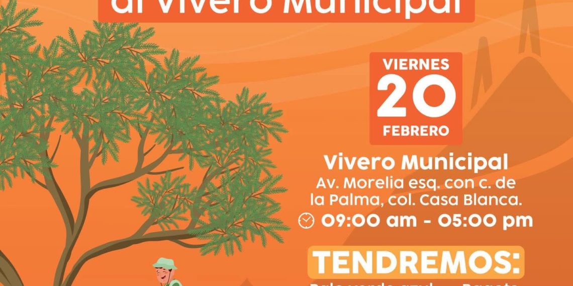 Este viernes 20 el Vivero Municipal donará árboles nativos