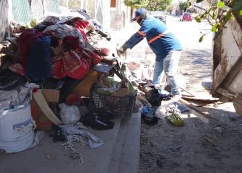 Recolecta Gobierno de Hermosillo 14 toneladas en jornada de descacharre en Buena Vista