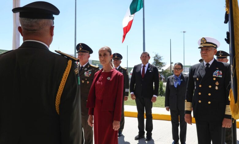 Sheinbaum conmemora el Día del Ejército Mexicano