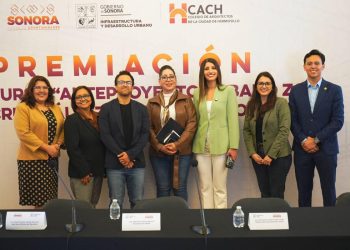 Gobernador Alfonso Durazo premia a ganadores del concurso “Anteproyecto Urbano Zona Cruz Gálvez en Hermosillo”