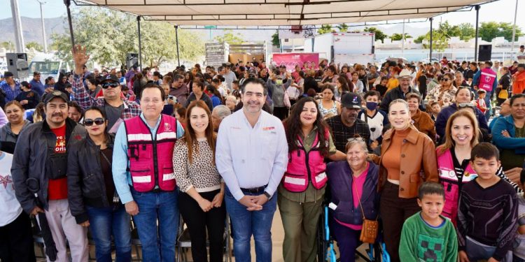 Realiza Gobierno de Sonora brigada DIF Sonora Para Ti en Tierra Nueva