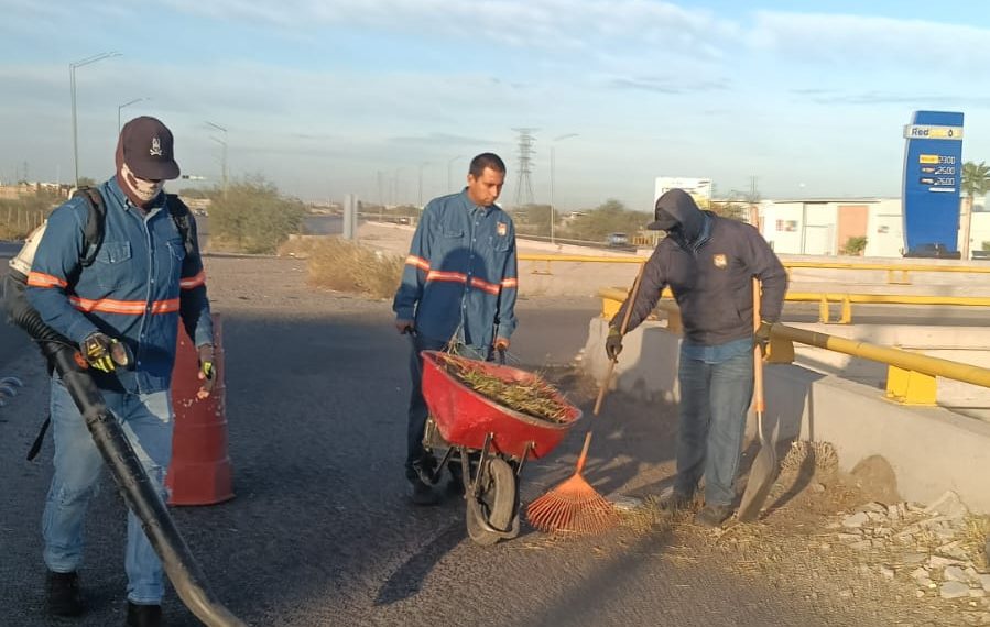 Interviene Gobierno de Hermosillo 7.69 kilómetros con jornada de limpieza en Paseo Río Sonora
