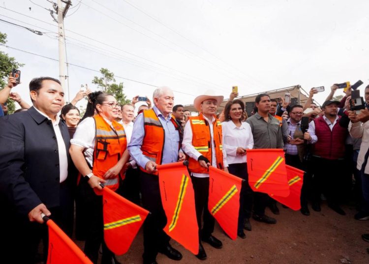 Alfonso Durazo fortalece al sector agrícola con obra estratégica en la carretera Hermosillo-Kino