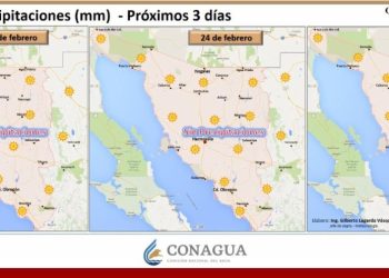Protección Civil Sonora informa de pronóstico de alza de temperaturas máximas