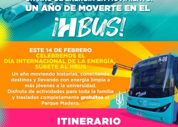Ofrecerá Gobierno Municipal de Hermosillo paseos gratuitos en el H Bus al Parque Madero