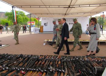 Destruye Defensa armamento confiscado en Sonora