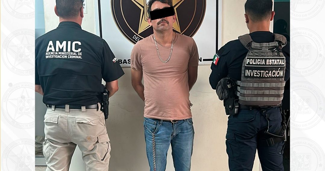AMIC y PESP detienen a jefe de célula delictiva; “El Peye” cuenta con 10 órdenes de aprehensión vigentes