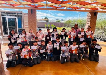 Visitan estudiantes el Plantario Municipal de Guaymas