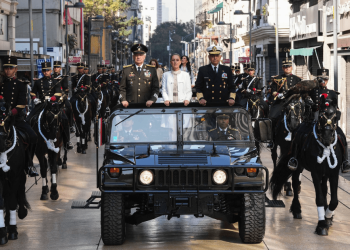 Ejército reafirma lealtad y respaldo a Sheinbaum en Marcha de la Lealtad