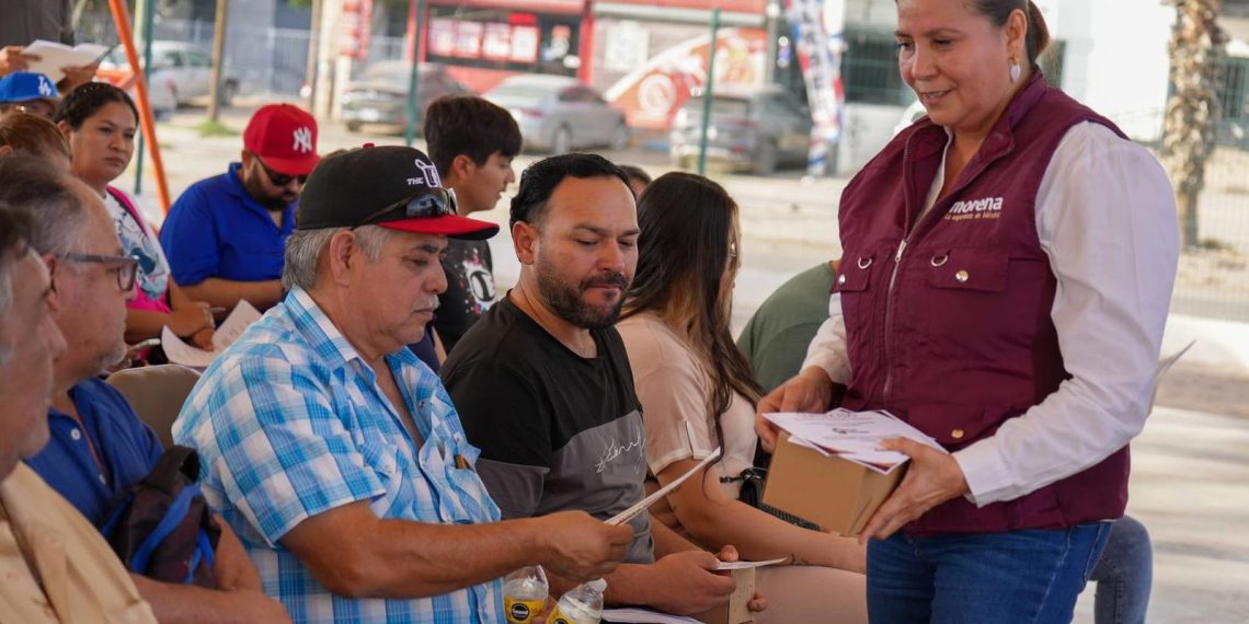 Diputada Vicky Espinoza relanza programa “Justa Medida” con entrega de medidores de agua gratuitos