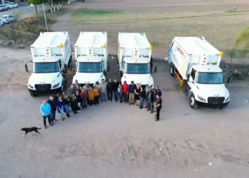 Servicio de recolección de basura en Navojoa tiene nuevas unidades; suman 14 camiones