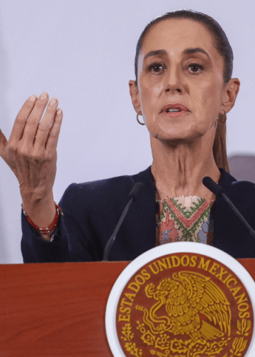 Rechaza Sheinbaum asilo británico a Karime Macías