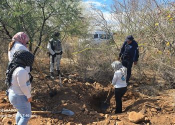Localizan restos humanos calcinados; Colectivo Buscadoras por la Paz