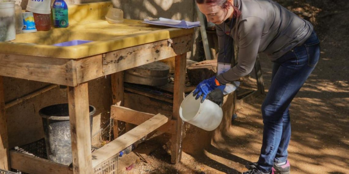 Llama Secretaría de Salud a limpiar patios para prevenir el dengue