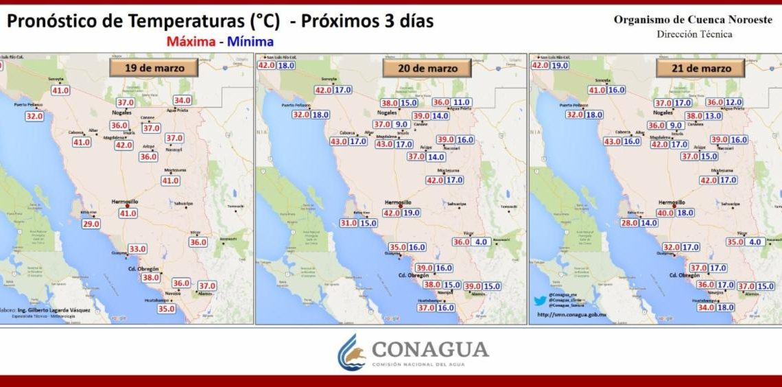 Se esperan tardes calurosas y mañanas frescas en Sonora: CEPC