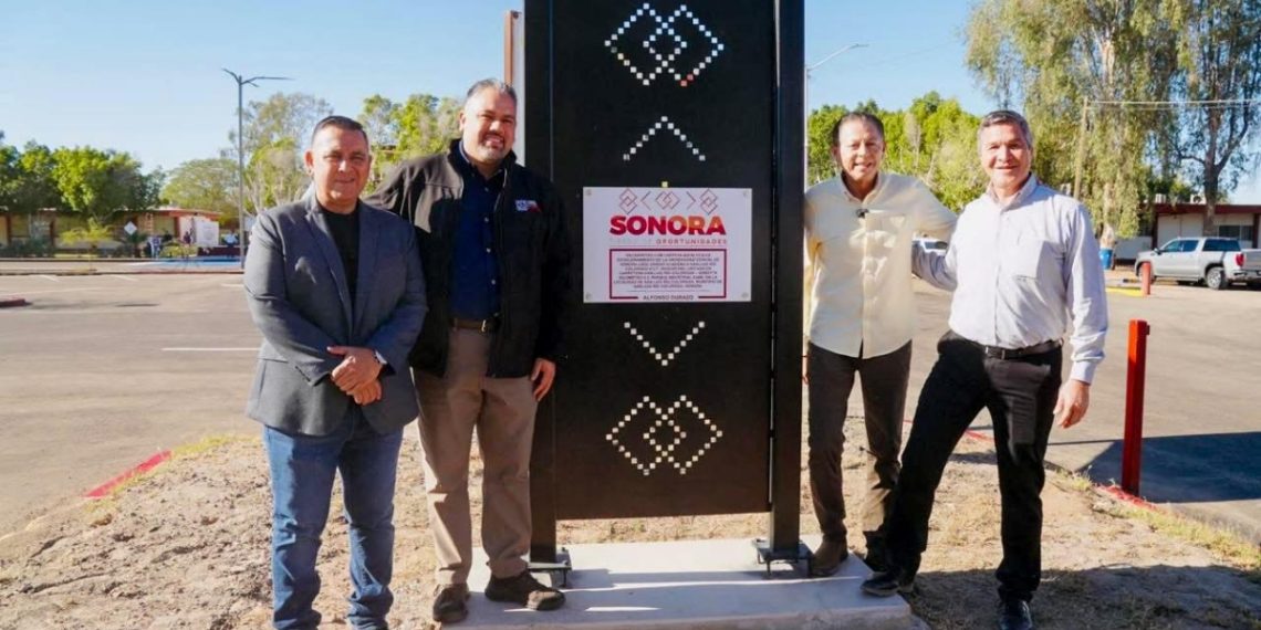 Inauguran recarpeteo de estacionamiento en UES San Luis Río Colorado para beneficio de estudiantes y trabajadores