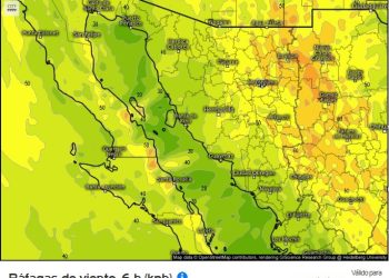 Podrían presentarse fuertes rachas de viento en las próximas horas: CEPC