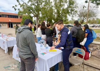 A través de módulos itinerantes realiza Secretaría de Salud jornada semanal de prevención de sarampión en la Universidad de Sonora